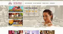Desktop Screenshot of hoteladua.it